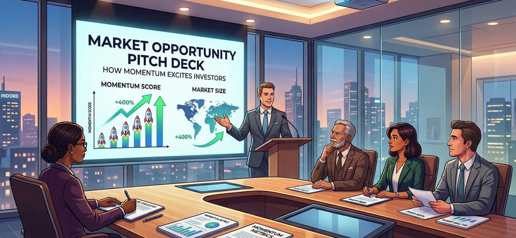 Market Opportunity Pitch Deck: How Momentum Excites Investors