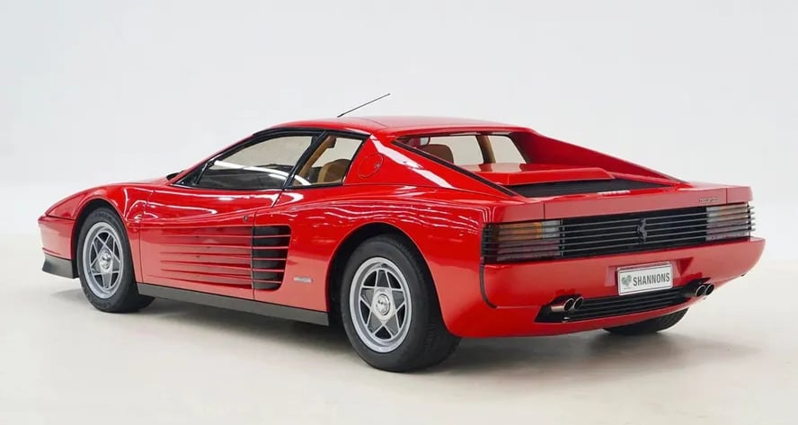 Foto/Divulgação - Ferrari Testarossa Elton John