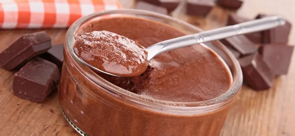 Receita Mousse de Whey Protein