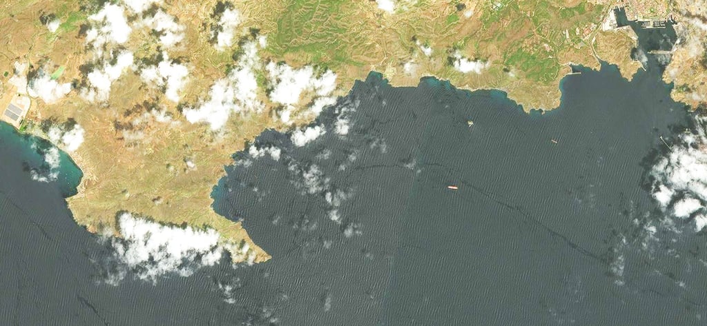 ortofoto cabo tiñoso cartagena murcia