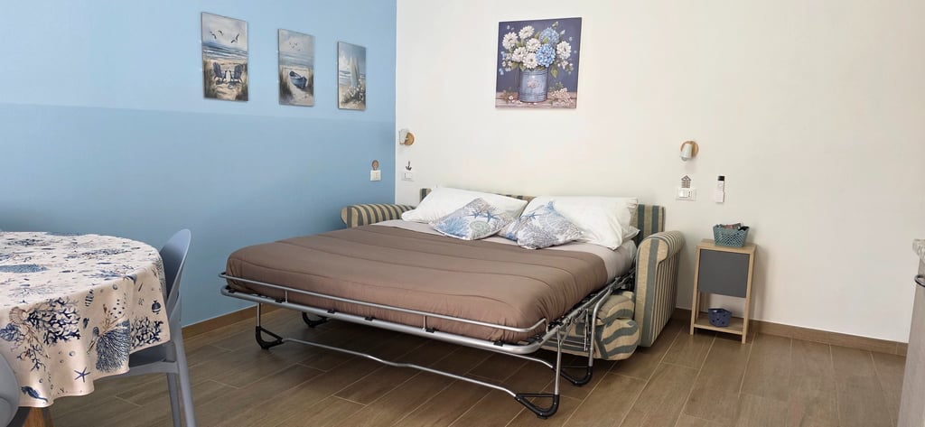 Divano letto matrimoniale