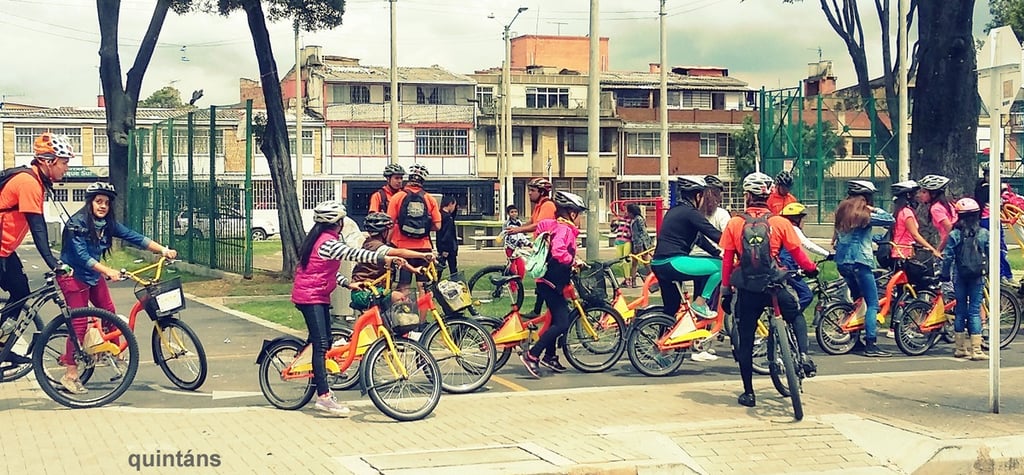 Bicicole em Bogotá