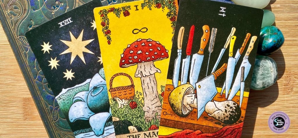 Igapäevased taro kaardi ladumised Soul Sisters Tarot