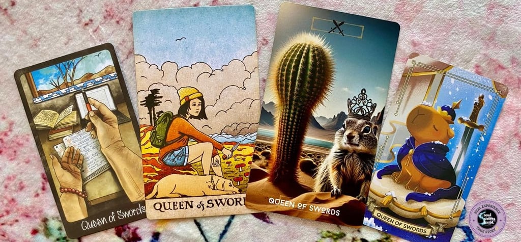 Queen of Swords Tarot Card Meaning Soul Sisters Tarot