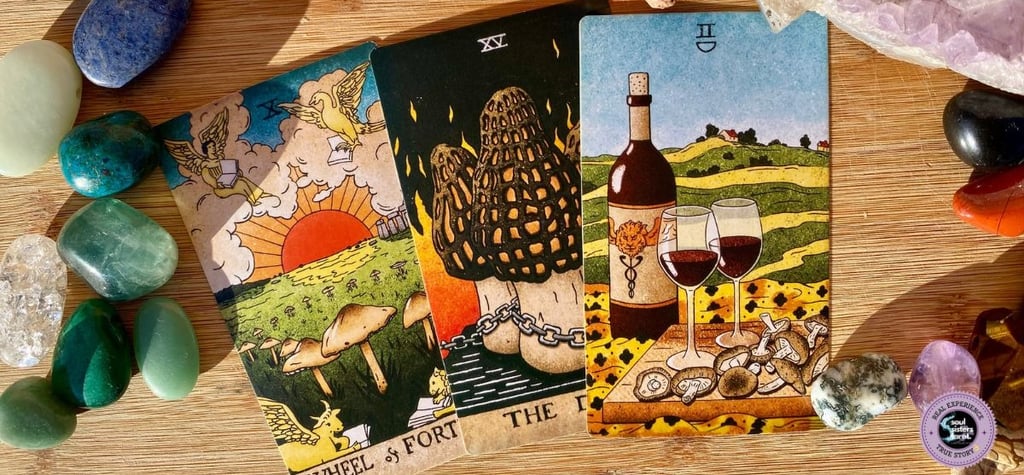 Taro ladumisviis elusuuna leidmiseks Soul Sisters Tarot