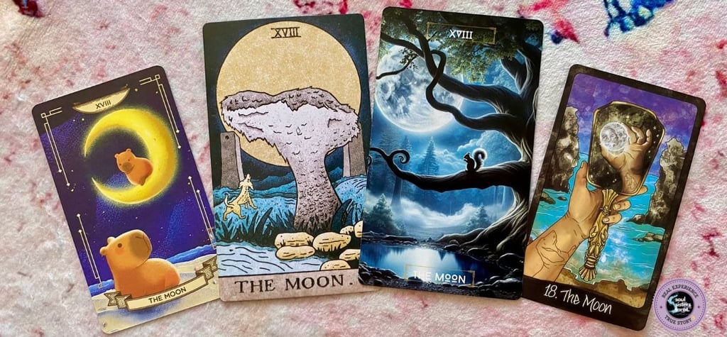 The Moon Tarot Card Meaning Soul Sisters Tarot