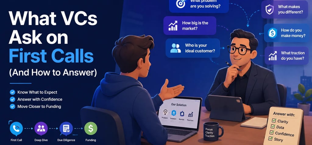 What VCs Ask on First Calls (And How to Answer)