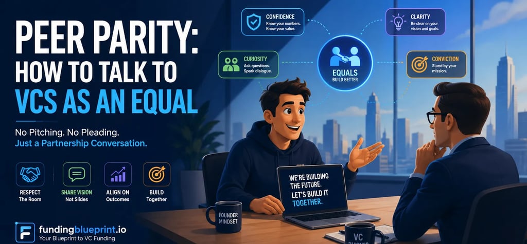 Peer Parity How to Talk to VCs as an Equal