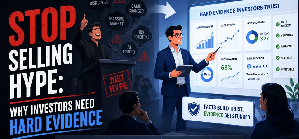 Stop Selling Hype Why Investors Need Hard Evidence