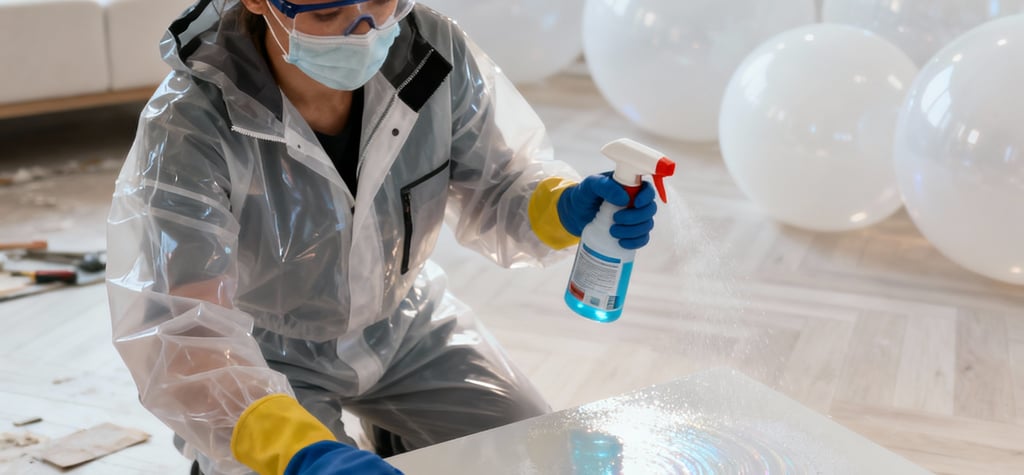 Nettoyage après travaux