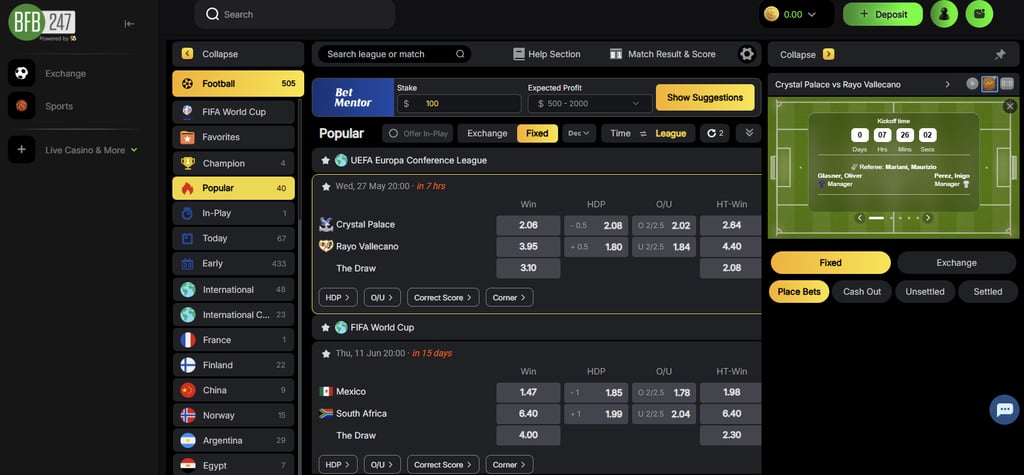 sportsbook 96EX bfb247 betfootball 