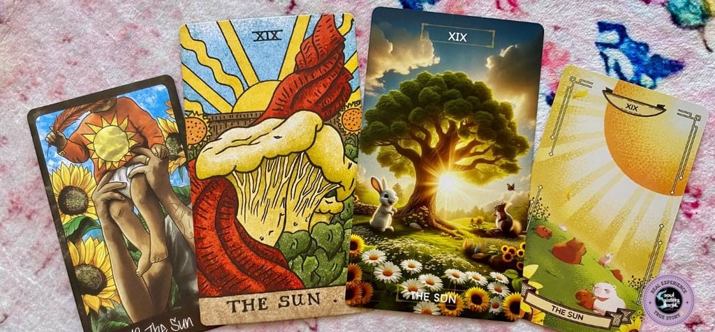 The Sun Tarot Card Meaning Soul Sisters Tarot