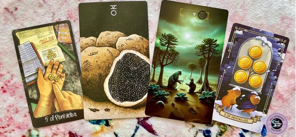 Five of Pentacles Meaning Soul Sisters Tarot