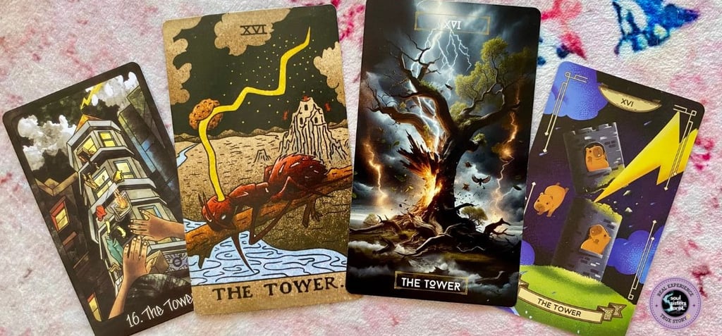 The Tower Tarot Card Meaning Soul Sisters Tarot