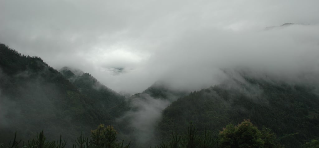longji terraces and village, longji, China