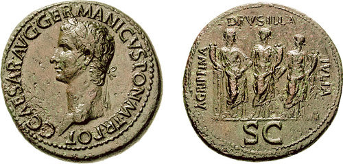 DENARIO CALIGULA