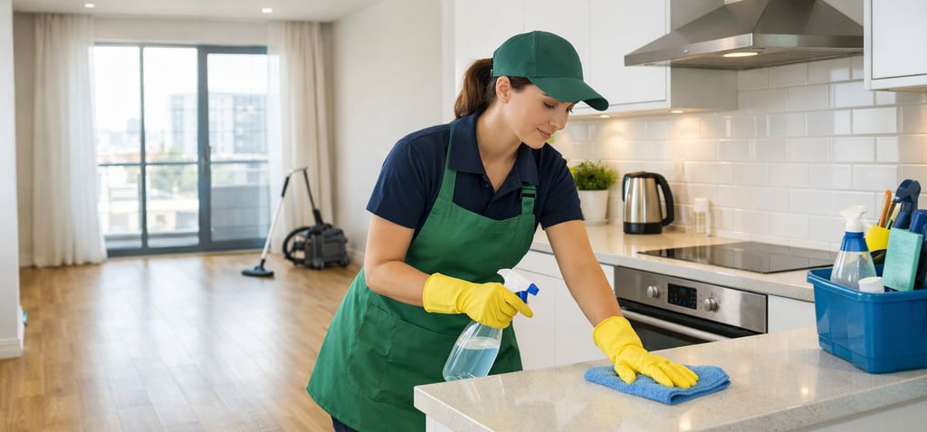 tenancy cleaning London kitchen deep clean”