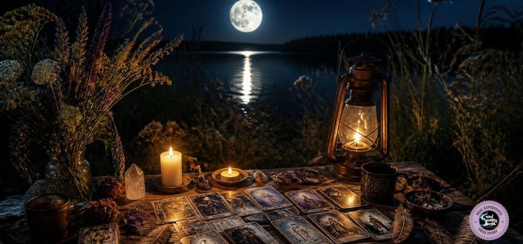Sturgeon Moon Tarot Spread Soul Sisters Tarot