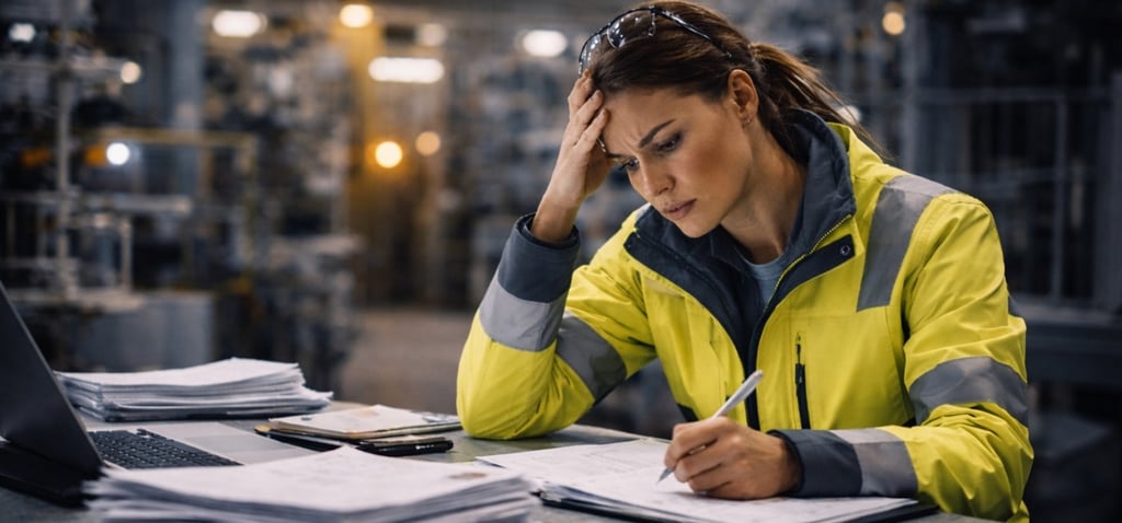 Manuelle Daten Erfassung beim Shopfloor