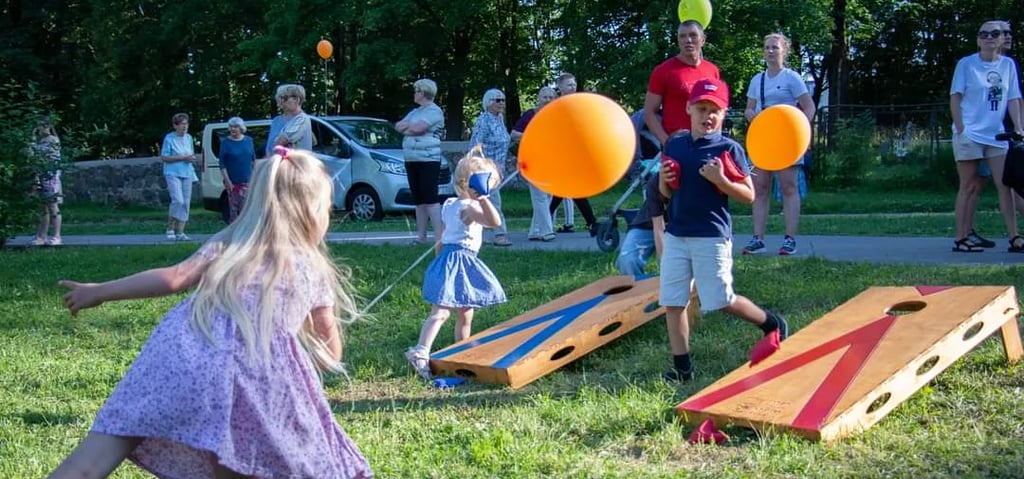 lauko zaidimu nuoma siauliuose, dalyvaujame festivaliuose