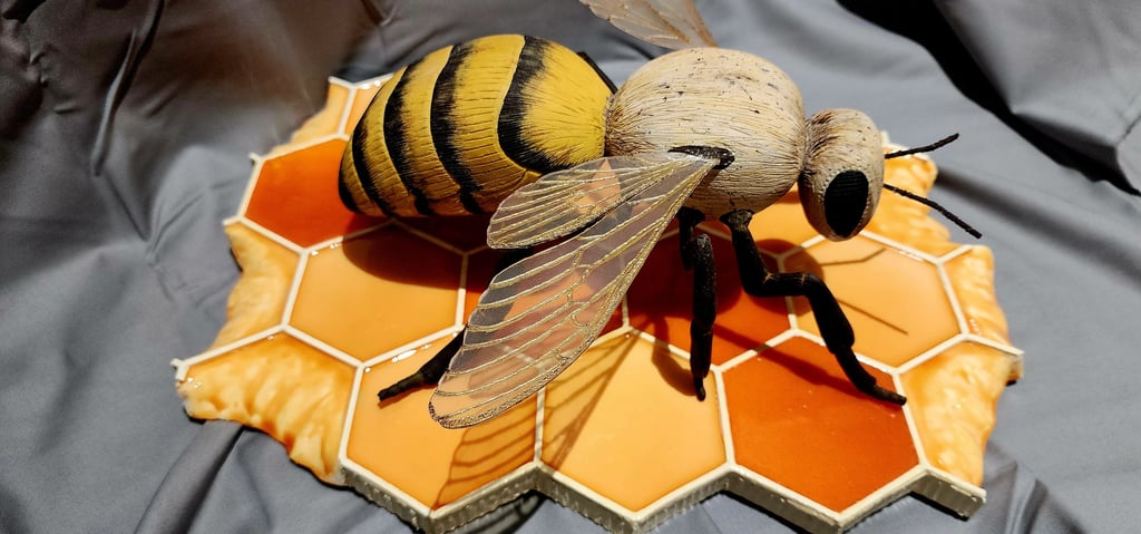Honey Bee Carved by Harry Mashburn 