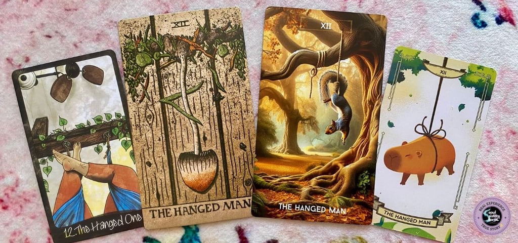 If Sturgeon Moon Were a Tarot Card, It Would Be The Hanged Man Soul Sisters Tarot