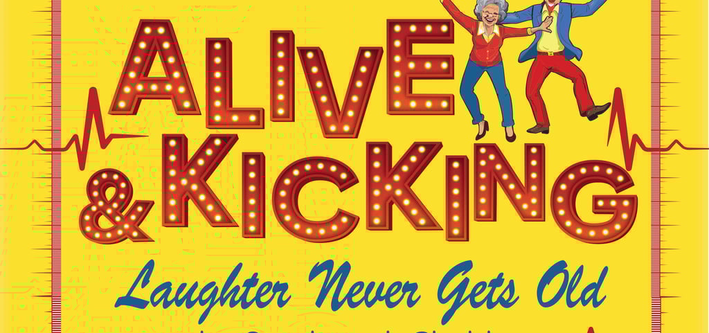 Show logo for Alive and Kicking Laughter Never Gets Old by Stephan deGhelder