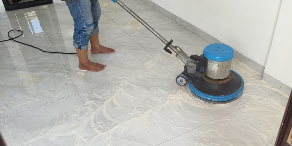 Jasa poles lantai marmer surabaya