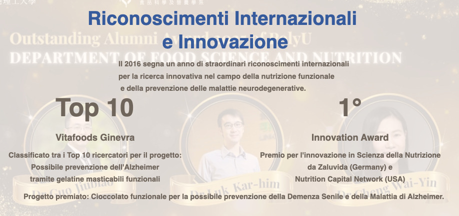 Riconoscimenti Internazipnali