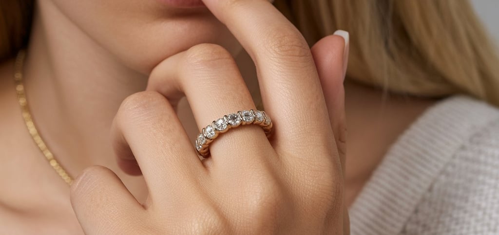 Lab Grown Diamond Eternity Ring