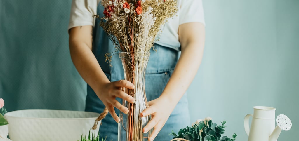 preserved flower VS dried flower
