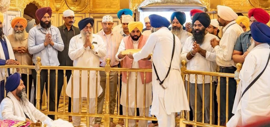 CM Mann Vows Exemplary Punishment for Perpetrators of Threat Emails Targeting Sri Harmandir Sahib