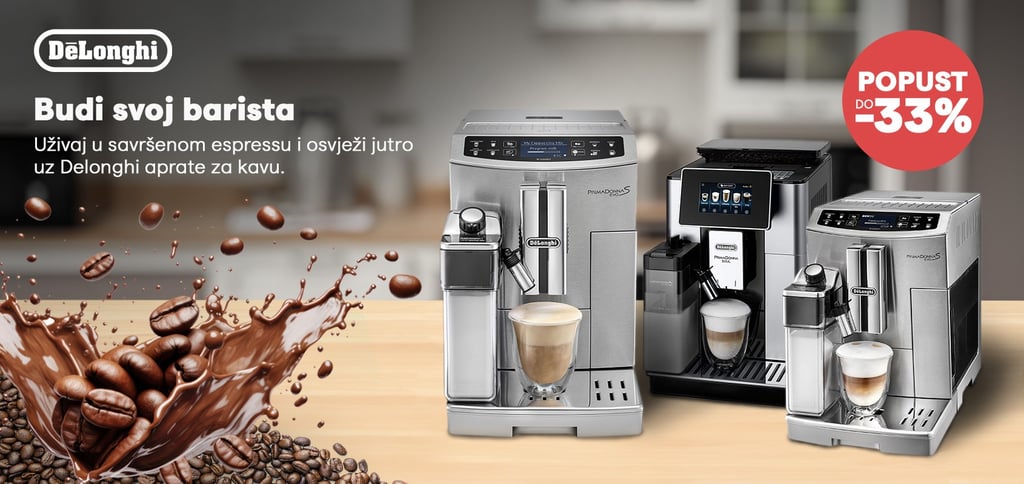 dizajn za landing page delonghi makretinške kampanje