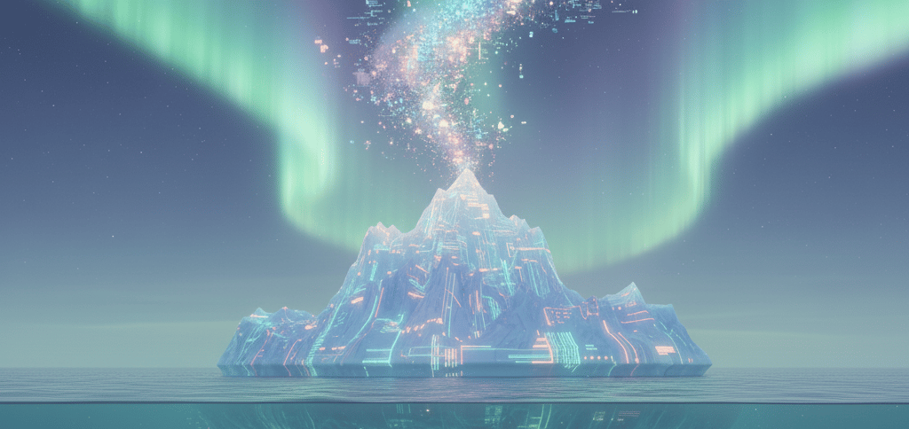 Iceberg tecnológico.