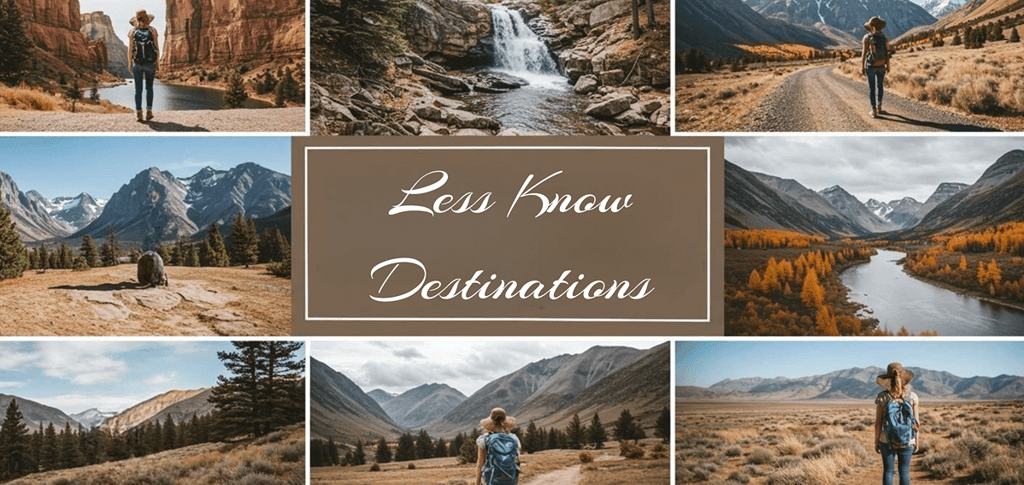 image of traveler of some unknow areas in the US