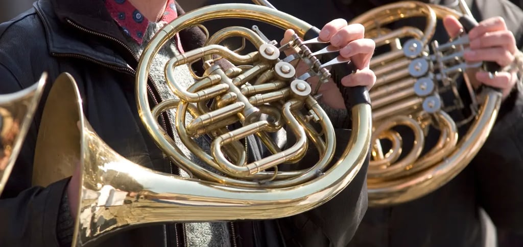 horn music of the italian alps