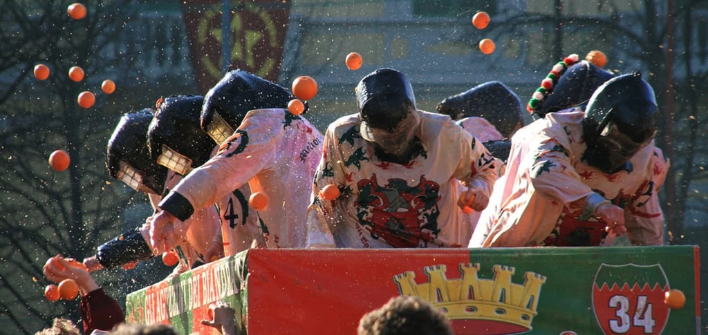 Ivrea's Battle of the Oranges