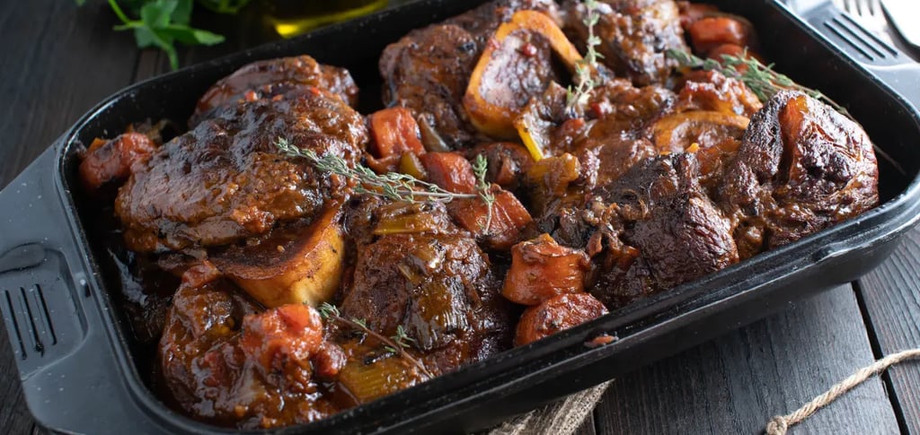 Ossobuco: Milan’s Slow-Cooked meat dish