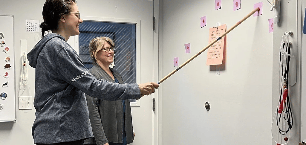 woman reading letters
