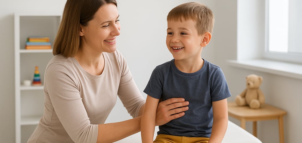 Ostéopathe pour enfant à la rentrée scolaire, consultation pour améliorer posture, prévenir douleur