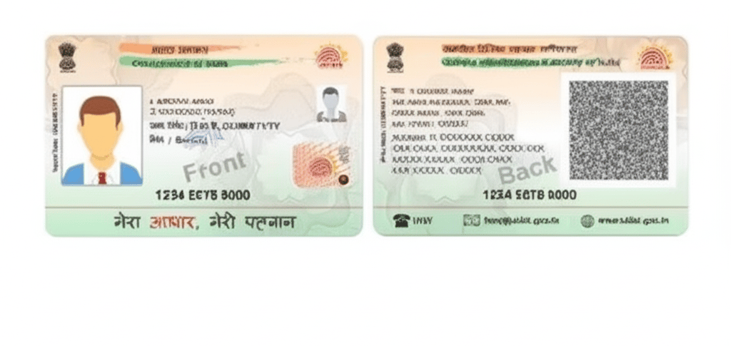 a picture of a person's id card with a picture of a man '