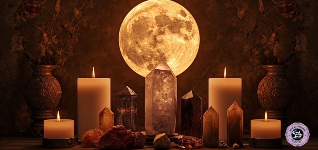 Hirvekuu kristallid Soul Sisters Tarot