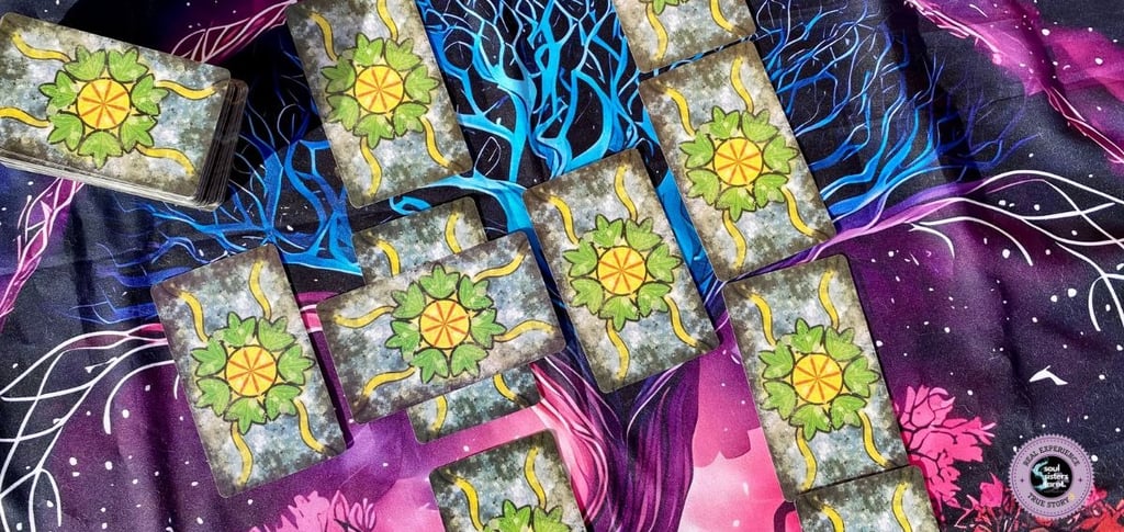 Keldi risti taro ladumisviis Soul Sistera Tarot