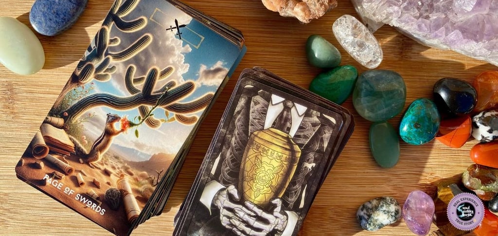 How to cleanse your tarot deck Soul Sisters Tarot