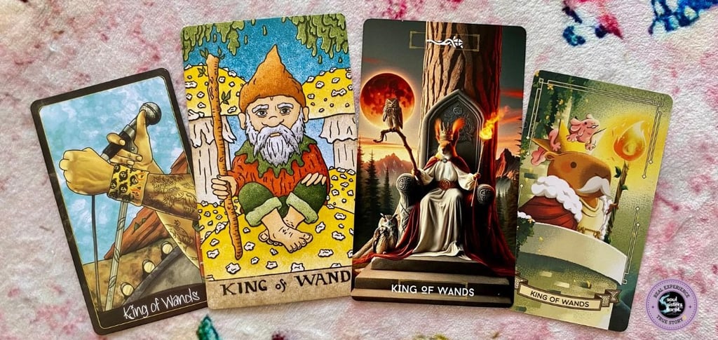 Kui Hirvekuu oleks taro kaart, siis oleks see Sauade Kuningas Soul Sisters Tarot