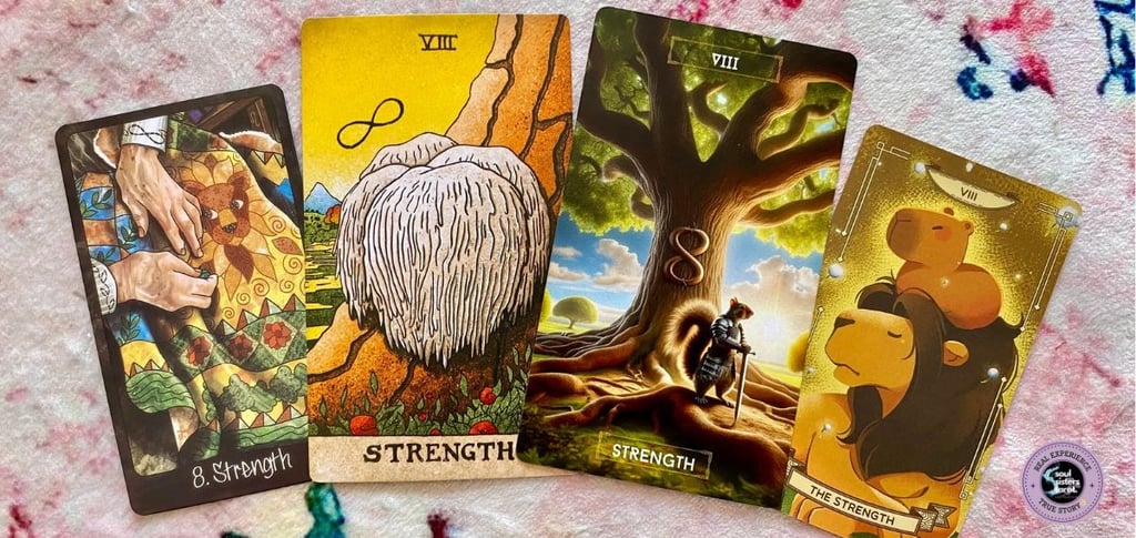 Kui enesearmastus oleks taro kaart, siis oleks see Jõud Soul Sisters Tarot