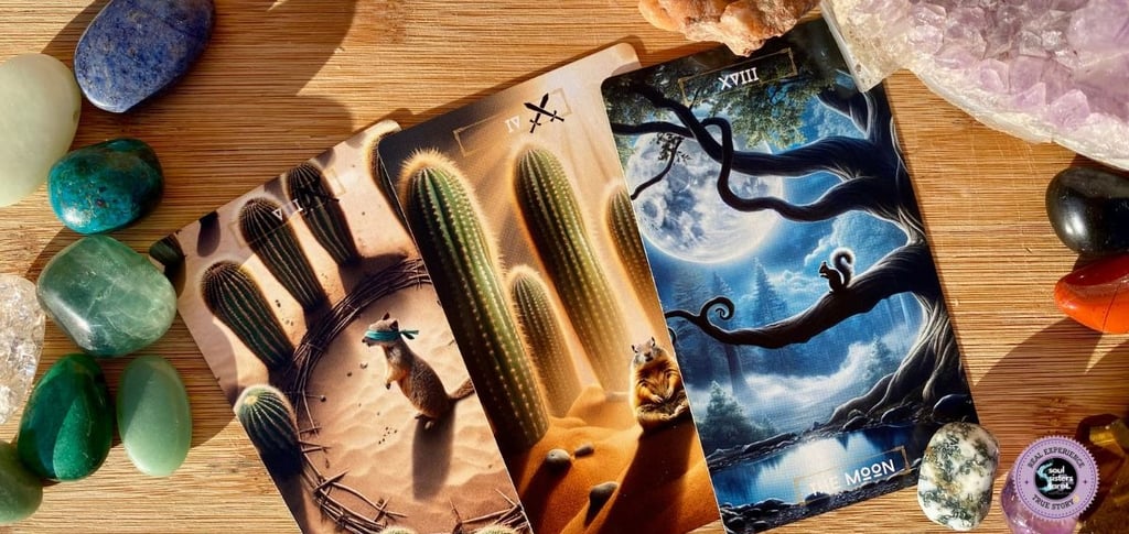 Taro ladumisviisid ärevuse jaoks Soul Sisters Tarot