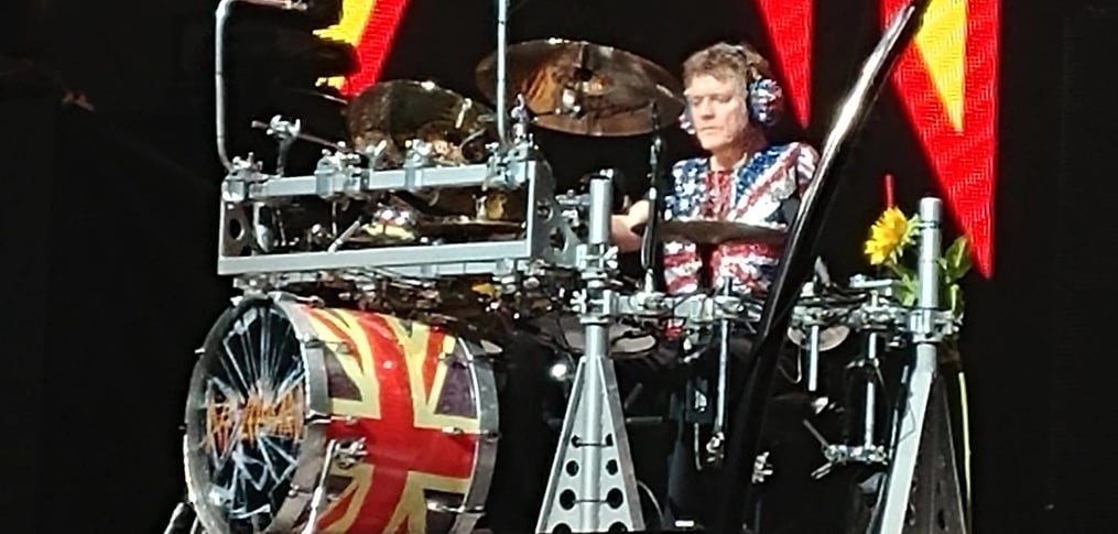 Def Leppard Rick Allen Talks Playing Drums and Fine Art