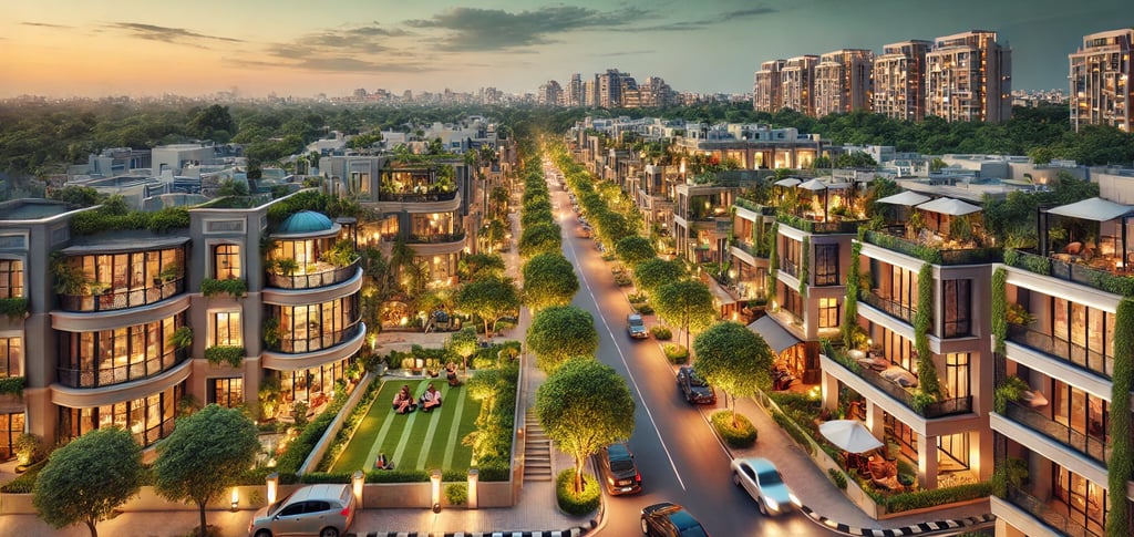posh area in delhi