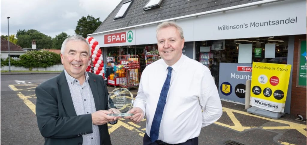 Wilkinson’s SPAR Mountsandel marks 30 years of service and local investment. Source: SPAR
